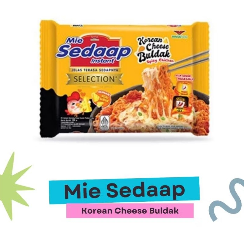 

Mie Sedaap Korean Cheese Buldak