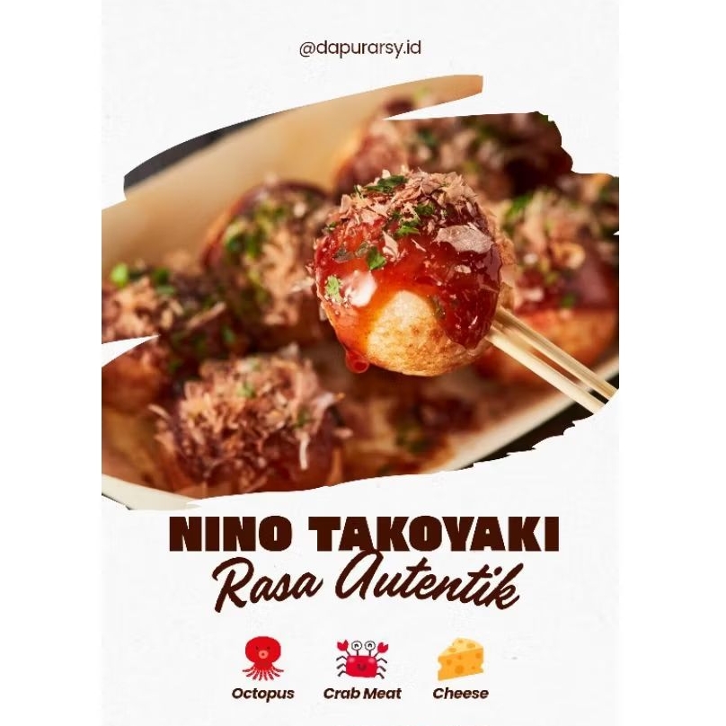 

Nino Takoyaki Bakso/sosis