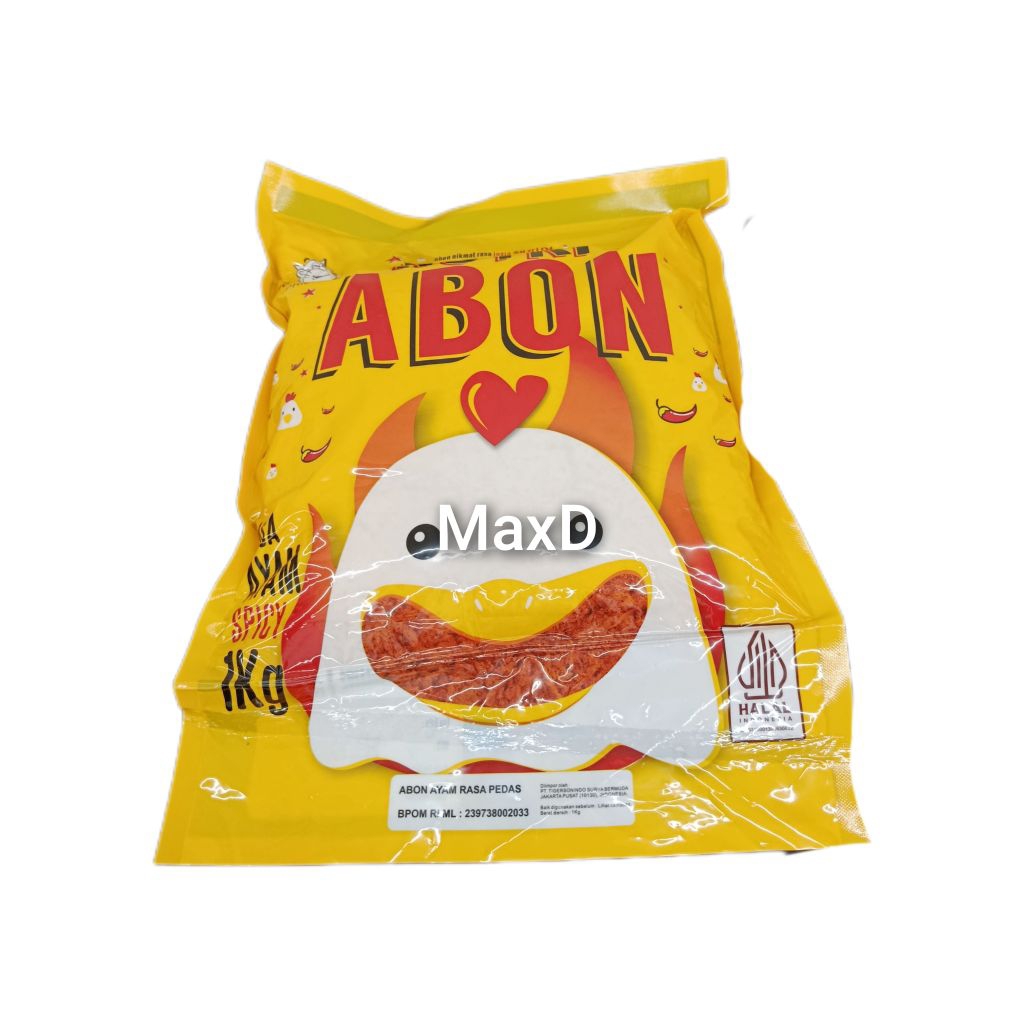 

NUTRI Abon Ayam Rasa Pedas 1 kg 1 Bks
