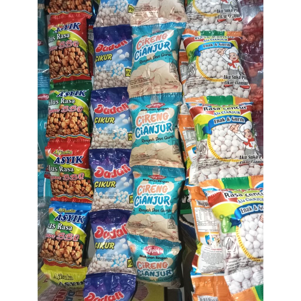 

jajanan jadul murah meriah enak