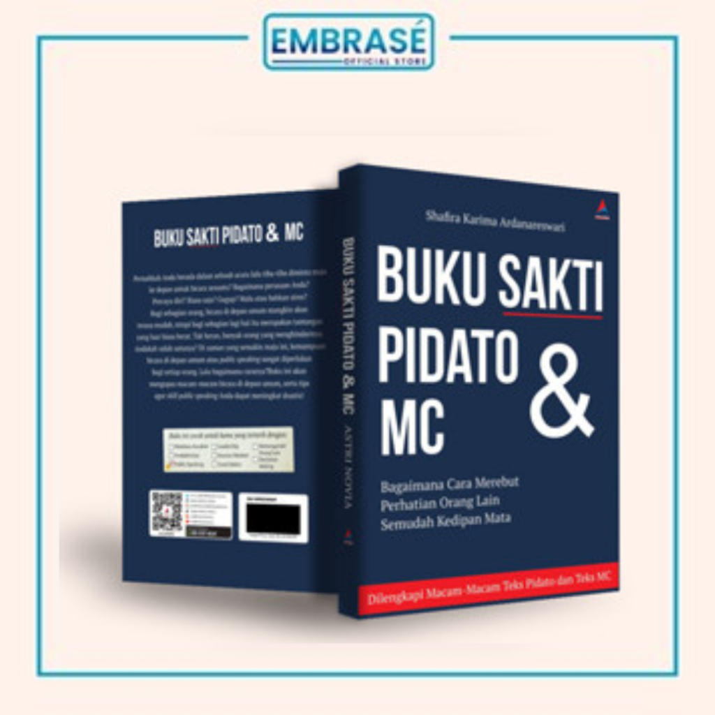 Buku Buku Sakti Pidato & MC : Bagaimana Cara Merebut Perhatian Orang Lain Semudah Kedipan Mata - Emb