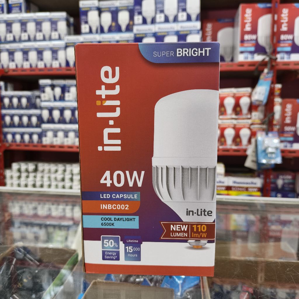 Lampu LED Kapsul Inlite Putih 40W INBC002