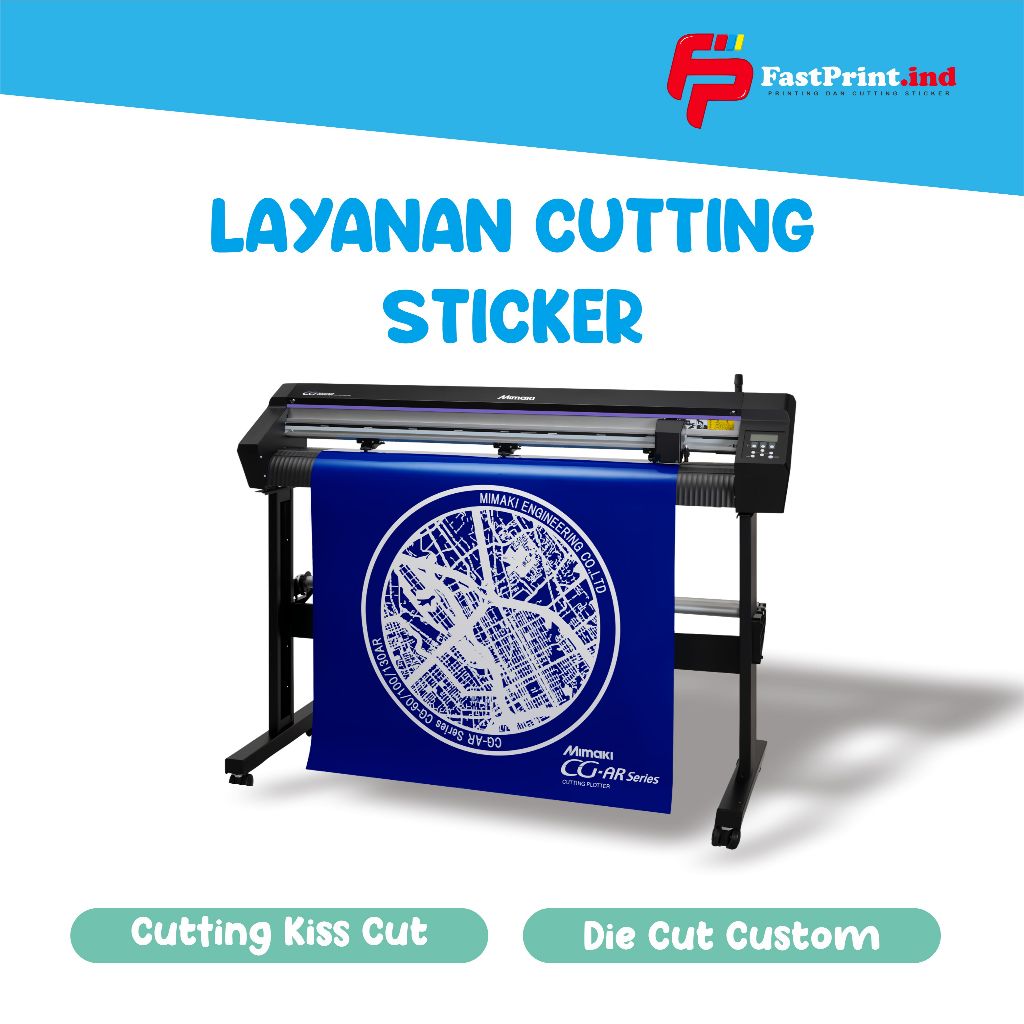 

TAMBAHAN LAYANAN CUTTING STICKER DIECUT | KISSCUT | CUTTING SESUAI POLA