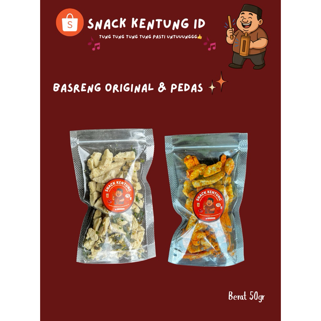

Basreng Pedas Original Daun Jeruk Asin Gurih Enak Snack Viral 50gram - Snack Kentung ID