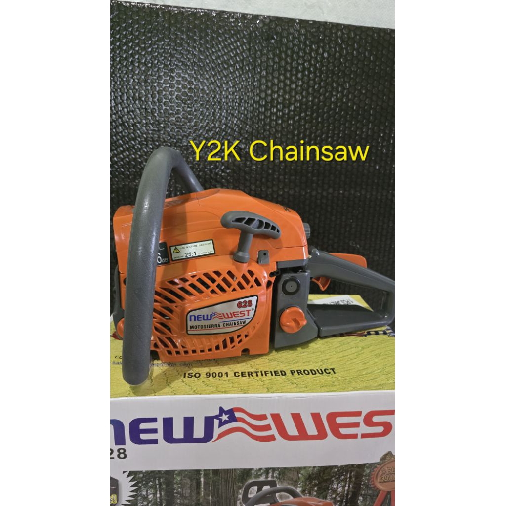 MESIN CHAINSAW NEW WEST 628 BAR 22 INCH MESIN GERGAJI KAYU 628 BAR 22 INCH NEW WEST
