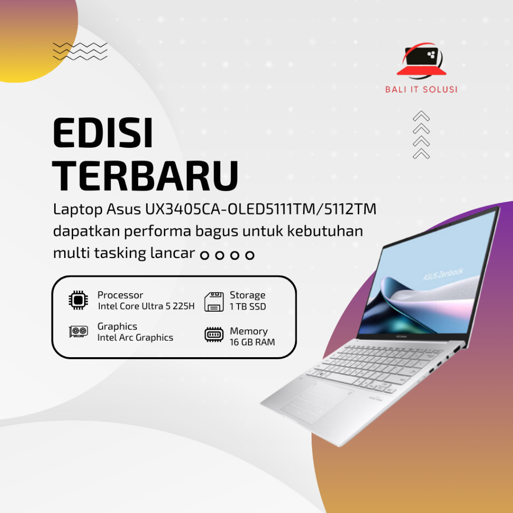 ASUS Zenbook 14 OLED UX3405CA-OLED5111TM / 5112TM