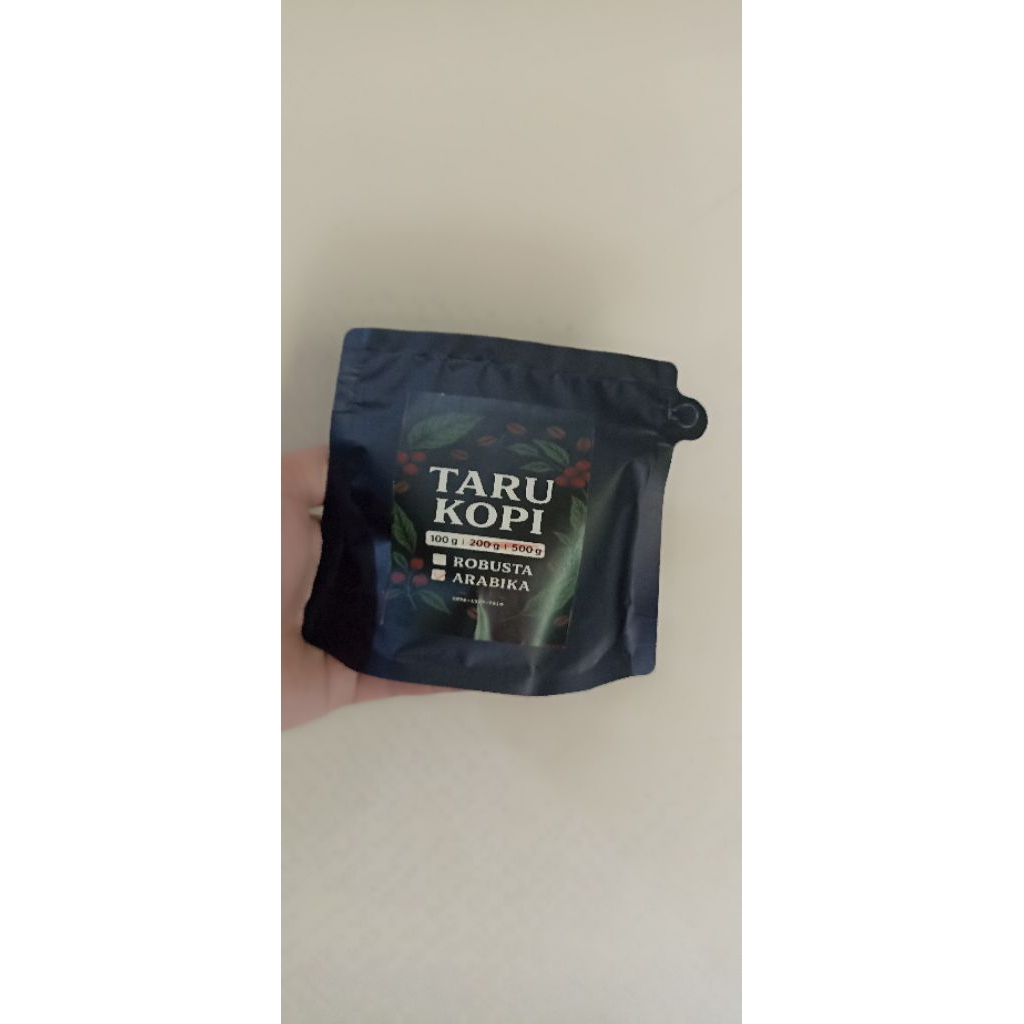 

Taru kopi || Kopi Robusta 500 G || 100 % Murni