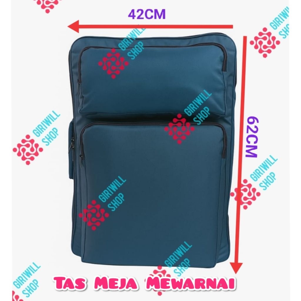 

Tas meja lipat mewarnai 40x60cm, tas meja belajar,tas meja mewarnai,tas lomba mewarnai anak