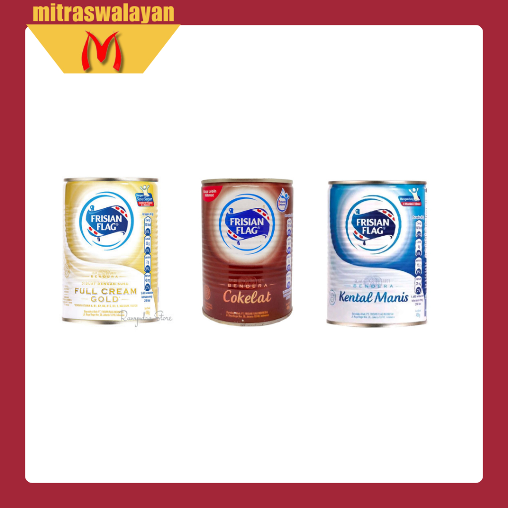 

FRISIAN FLAG Susu Kemasan Kaleng 490 gr