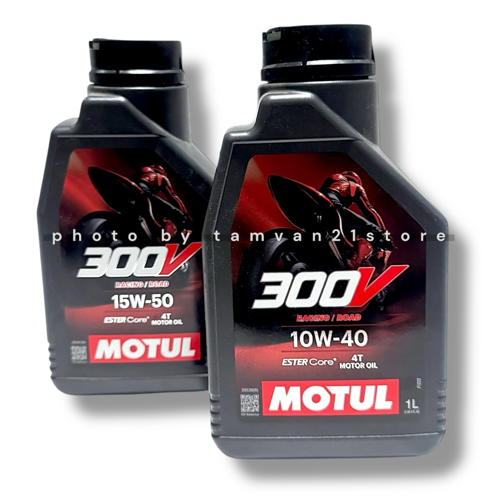 MOTUL 300V 10W-40 MOTUL 300V 15W-50 ORIGINAL MOTUL 1L