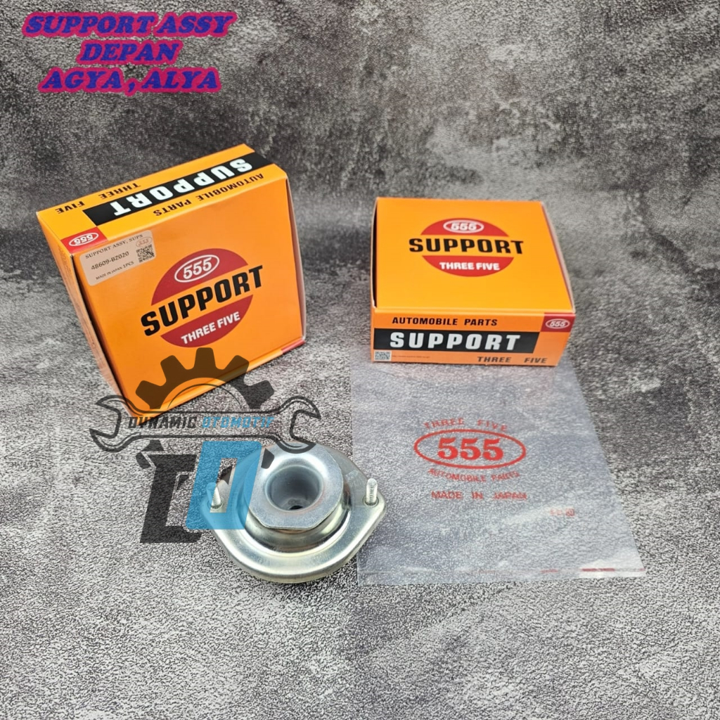 SUPPORT SHOCK ASSY KARET SUPPORT DEPAN AGYA ALYA 1PCS