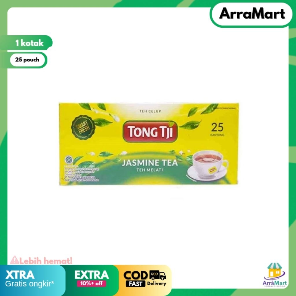 

Tong Tji Jasmine Tea Celup Box 50gram