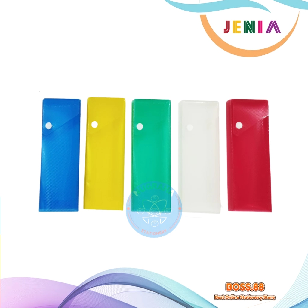 

TEMPAT PENSIL SLIDING JENIA GARIS WARNA POLOS (1 PCS)