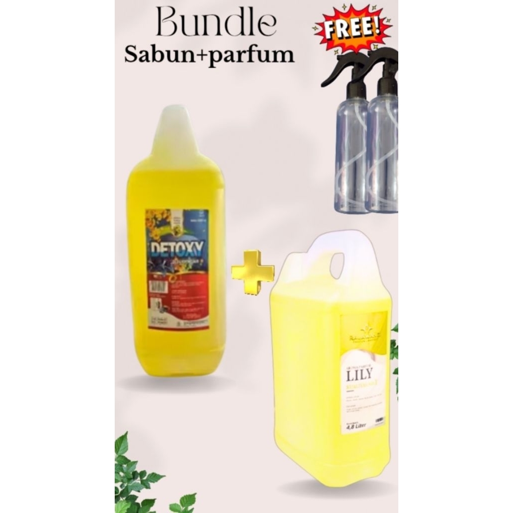 detergen + parfum laundry | detoxy laundry