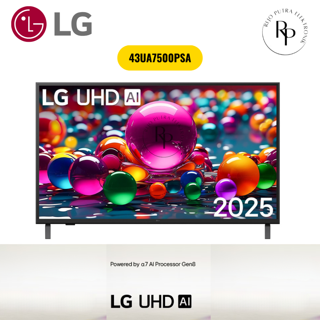 LG SMART TV 43 INCH 43UA7500PSA UHD 4K HDR10 PRO MAGIC REMOTE ORIGINAL