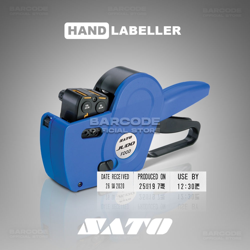 

SATO JUDO 22 Hand Labeller 2 Line Mesin Label Harga Handlabel Tembak Angka Huruf
