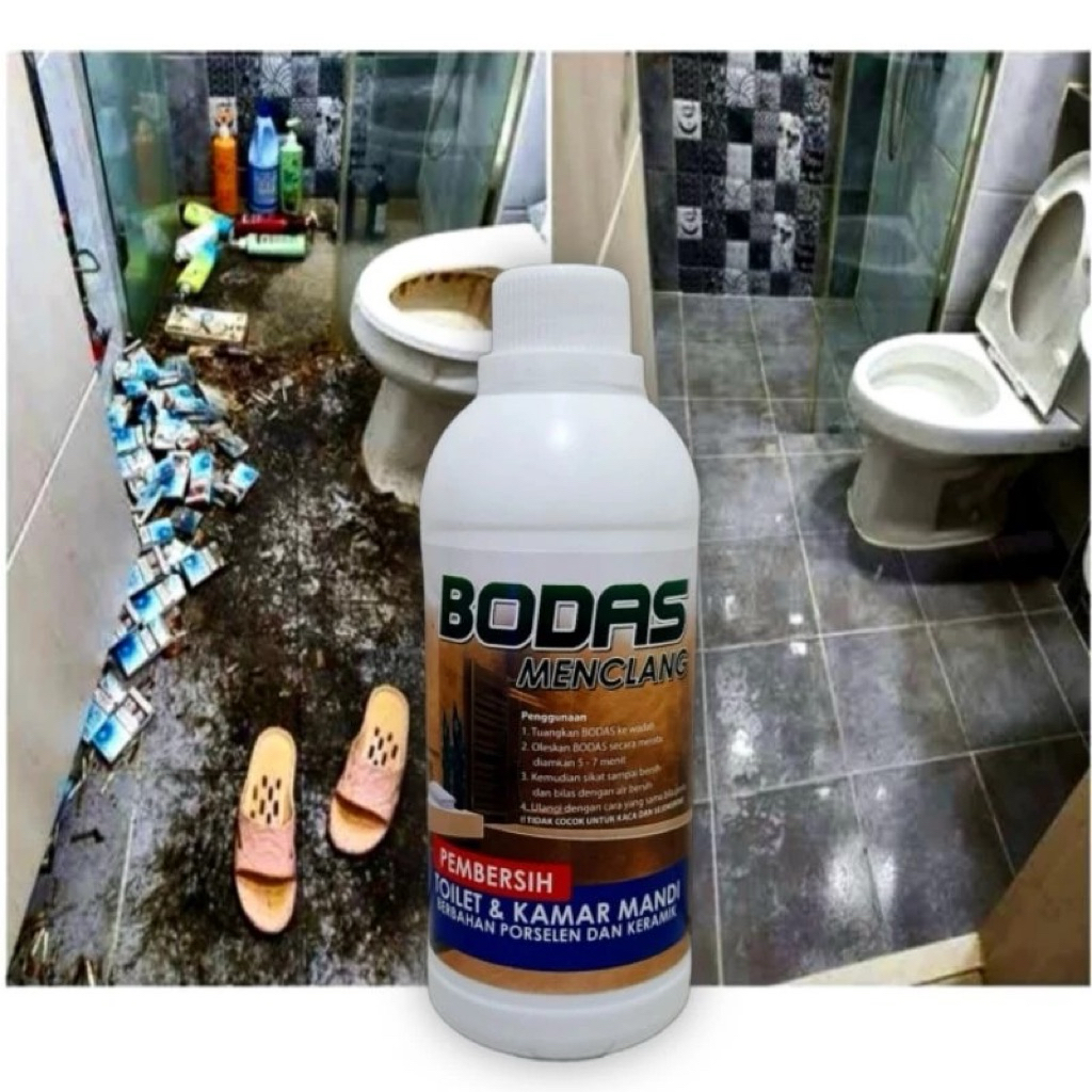 Bodas Pembersih Kerak Kamar Mandi Flek Noda Membandel