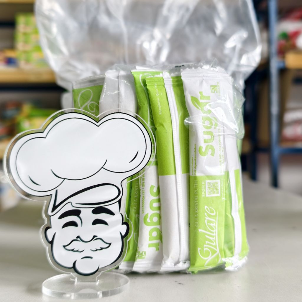 Gula Stick 25Pcs × 8 Gr / Gula Pasir Sachet 25Pcs / Gula Pasir Stick 25Pcs / Gulare Gula Stick Putih