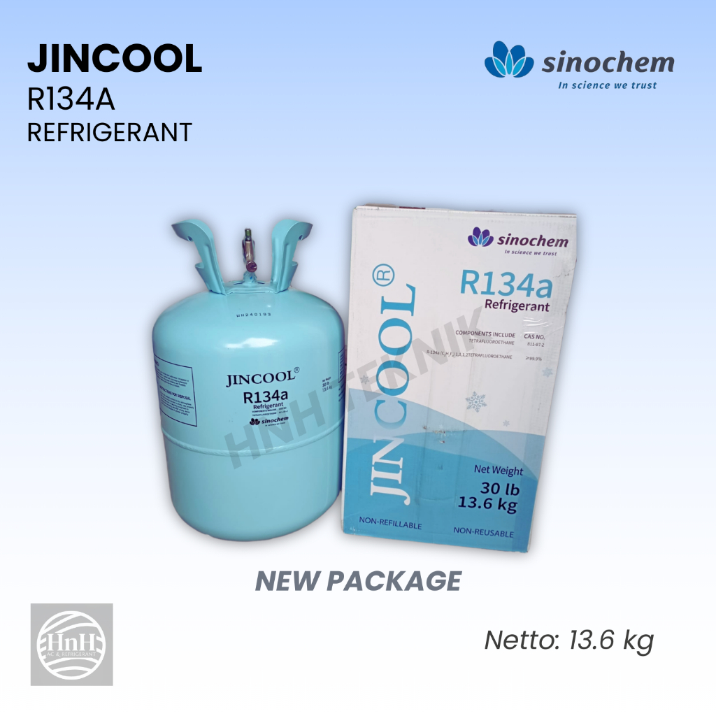 Refrigerant R134a Jincool Sinochem (13,6kg) | R134