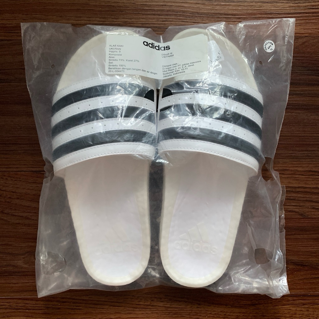 Sandal Adidas Adilette Boost Slides Original | Baru | Size 40.5–44.5