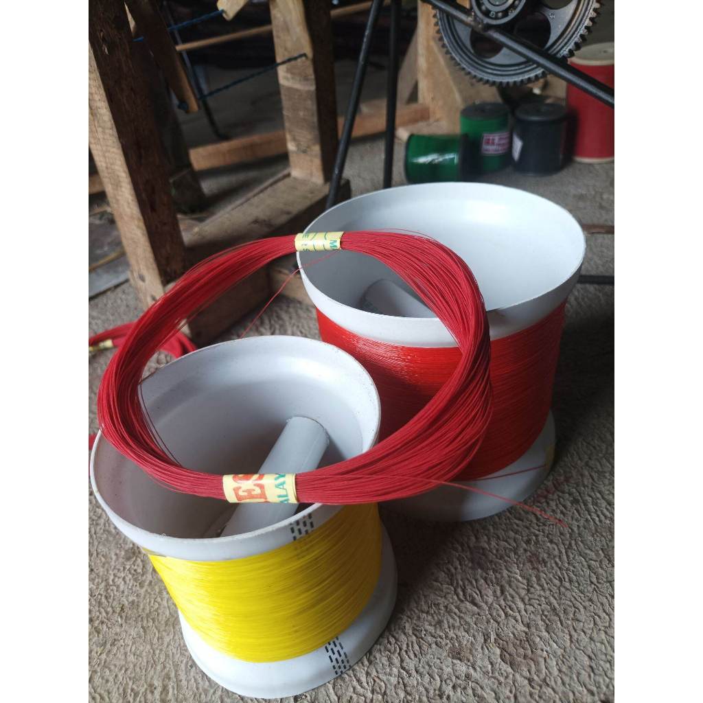 KENUR LAYANGAN + GOLONGAN MURAH BENANG WARNA WARNI + BLADU GOGOLONG + SENAR PENGULUR LAYANGAN MURAH 