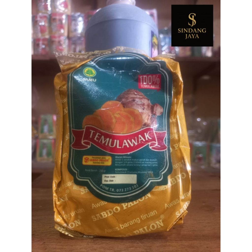 

Temulawak ¼ 1 bungkus