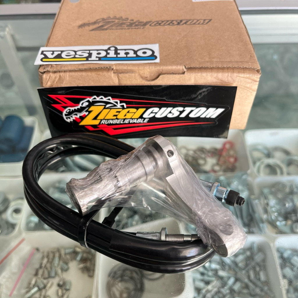 TUAS REM DEPAN BELAKANG VESPA PTS SPECIAL SMALLFRAME ZIEGI