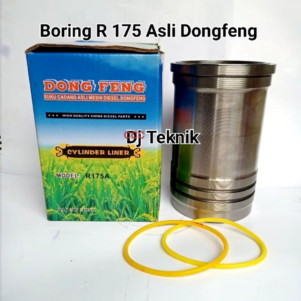 cylinder Liner mesin diesel Dongfeng 7pk R175 ASLI DONGFENG