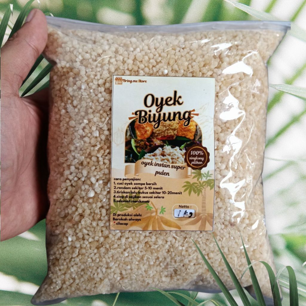 

Tiwul Oyek Instan Original termurah kualitas Premium Beras Singkong bagus buat diet