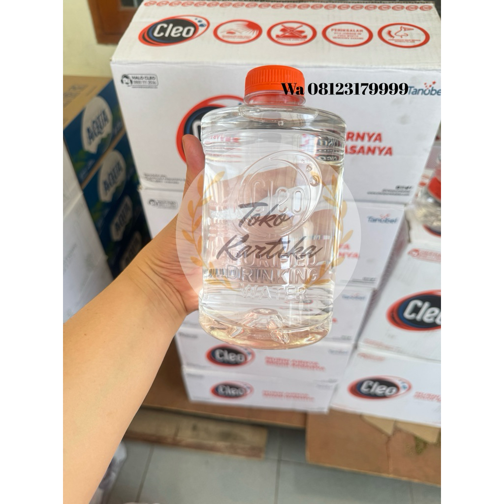 

Air Minum Murni CLEO Pure Water | Kemasan Botol 1 Liter /1000ml Isi per karton: 12 pcs