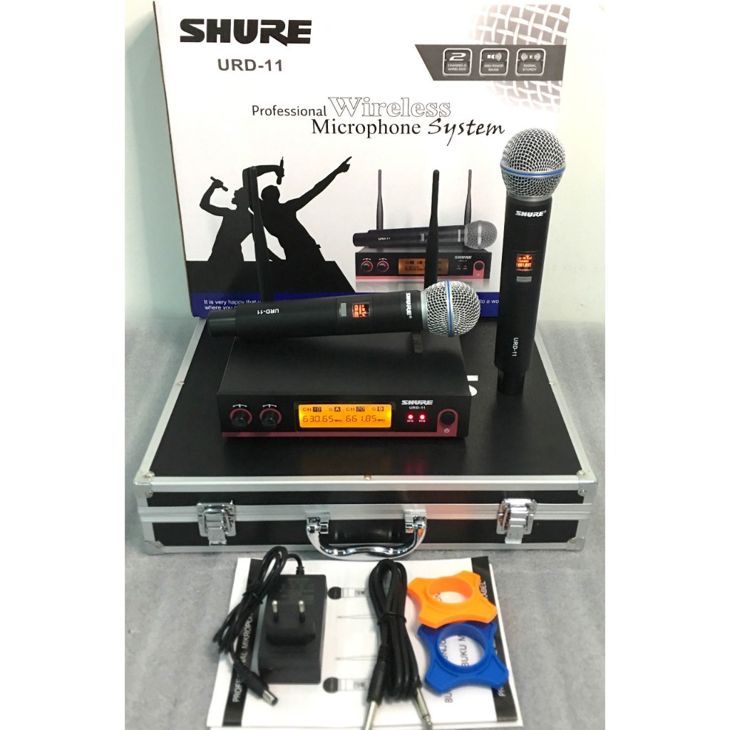 mic wireless shure urd 11 HANDHELD shure urd11