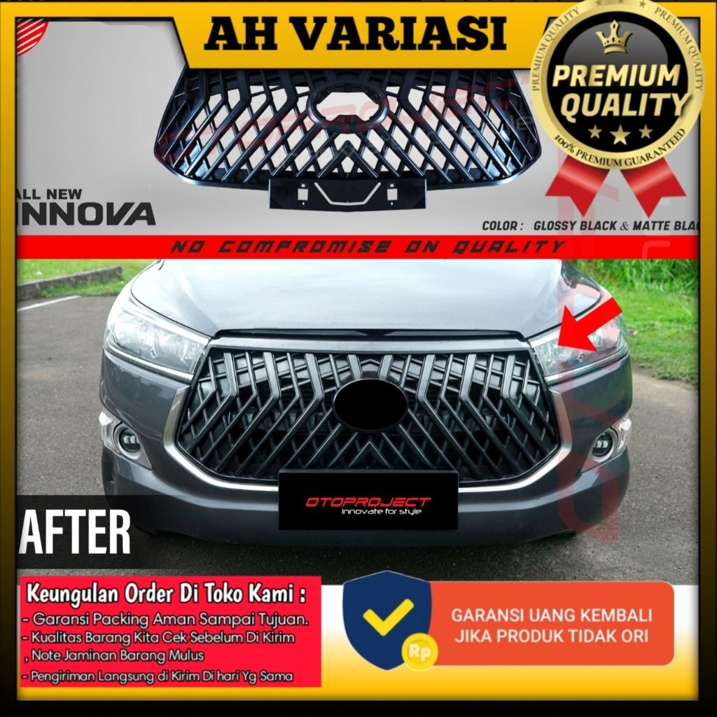 All New Innova Reborn 2016-2021 - Front Gril