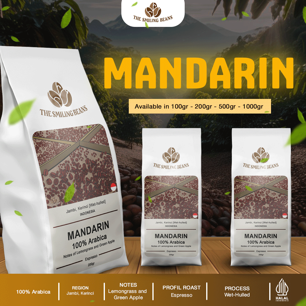 

MANDARIN I THE SMILING BEANS I MANUAL BREW (FILTER V60)