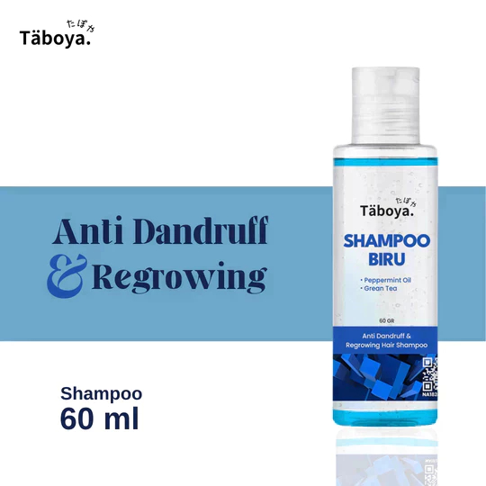 Taboya Shampoo Biru 60 ML