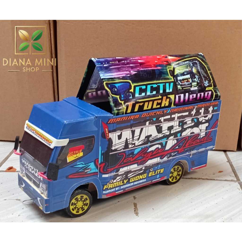 MINIATUR TRUK OLENG WAHYU ABADI