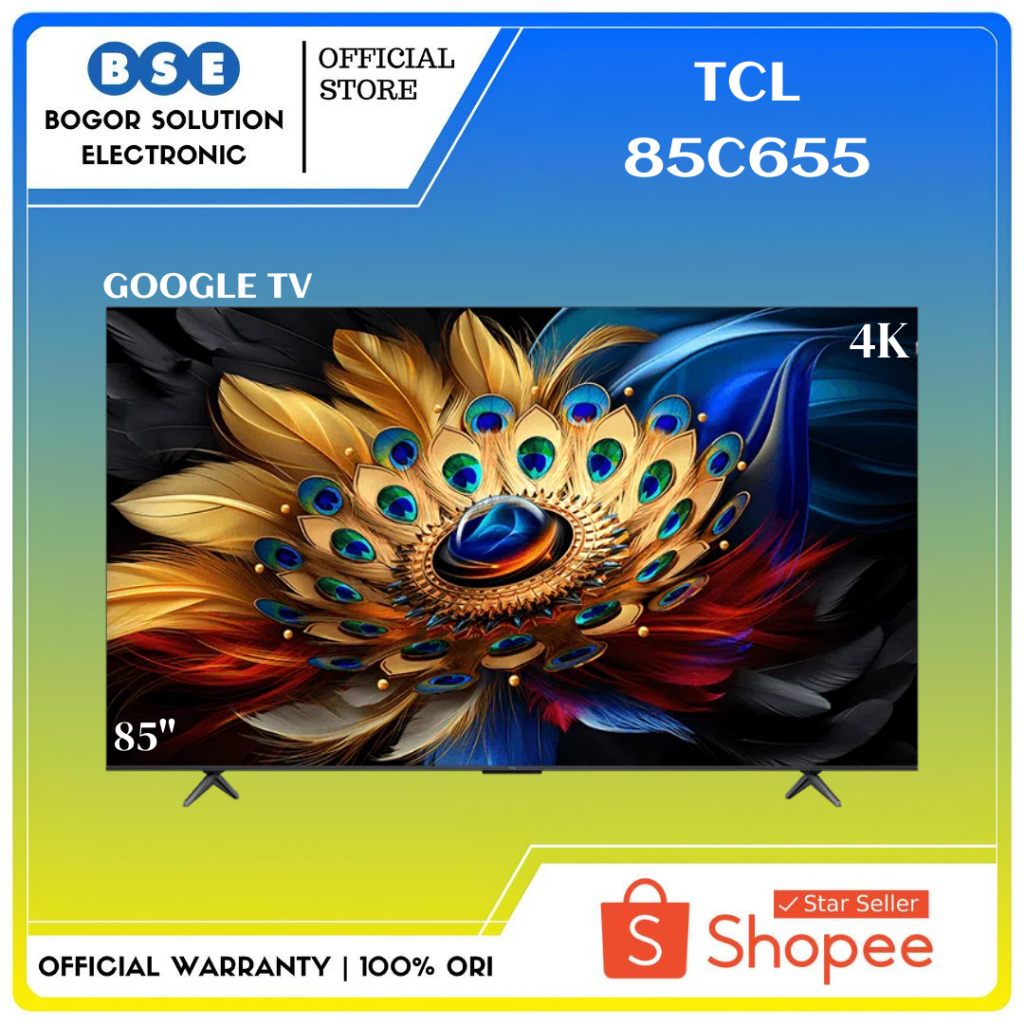 TCL 85C655 Qled Pro Google TV Android TCL 85 Inch 85C655 Qled 4K TCL 85"