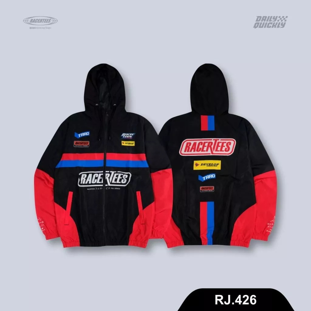 Jaket Windbreaker Racertees Speed - RJ.426/PARASUT