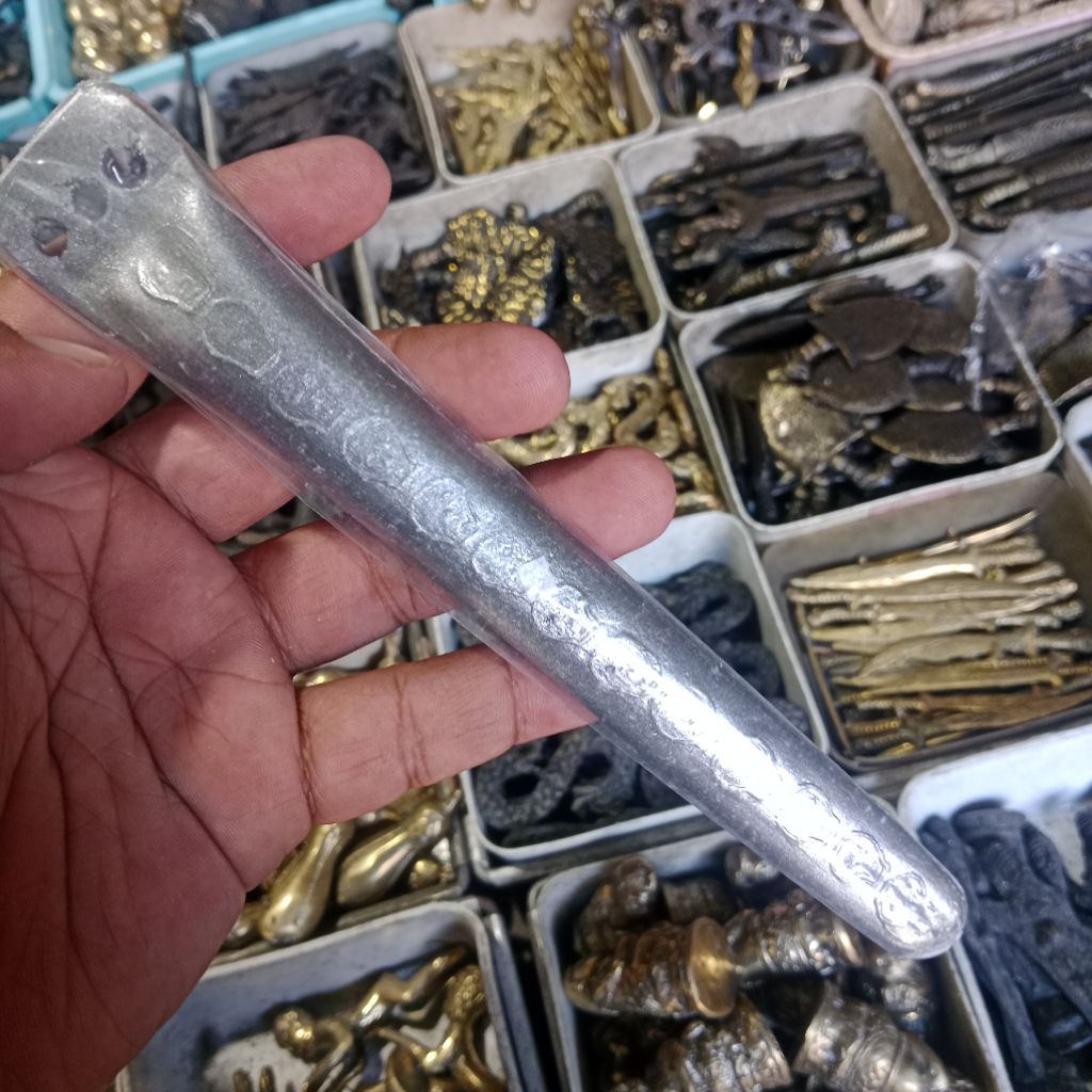 Madat candu Turki Tengkorak 13 Silver Asli