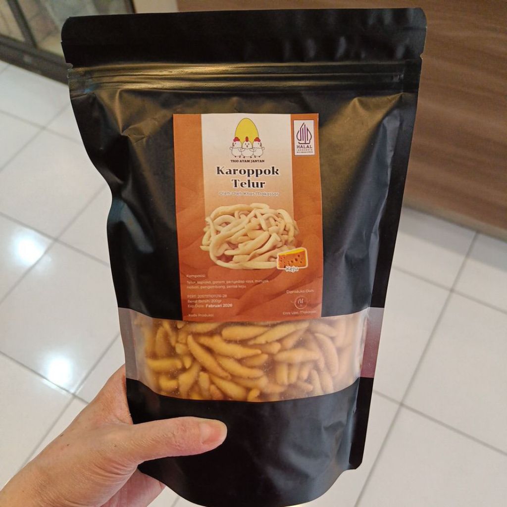 

Karoppo Telur 200gr Khas Makassar