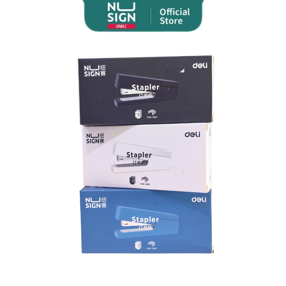 

DELI Nusign Stapler 24/6 & 26/6 NS082