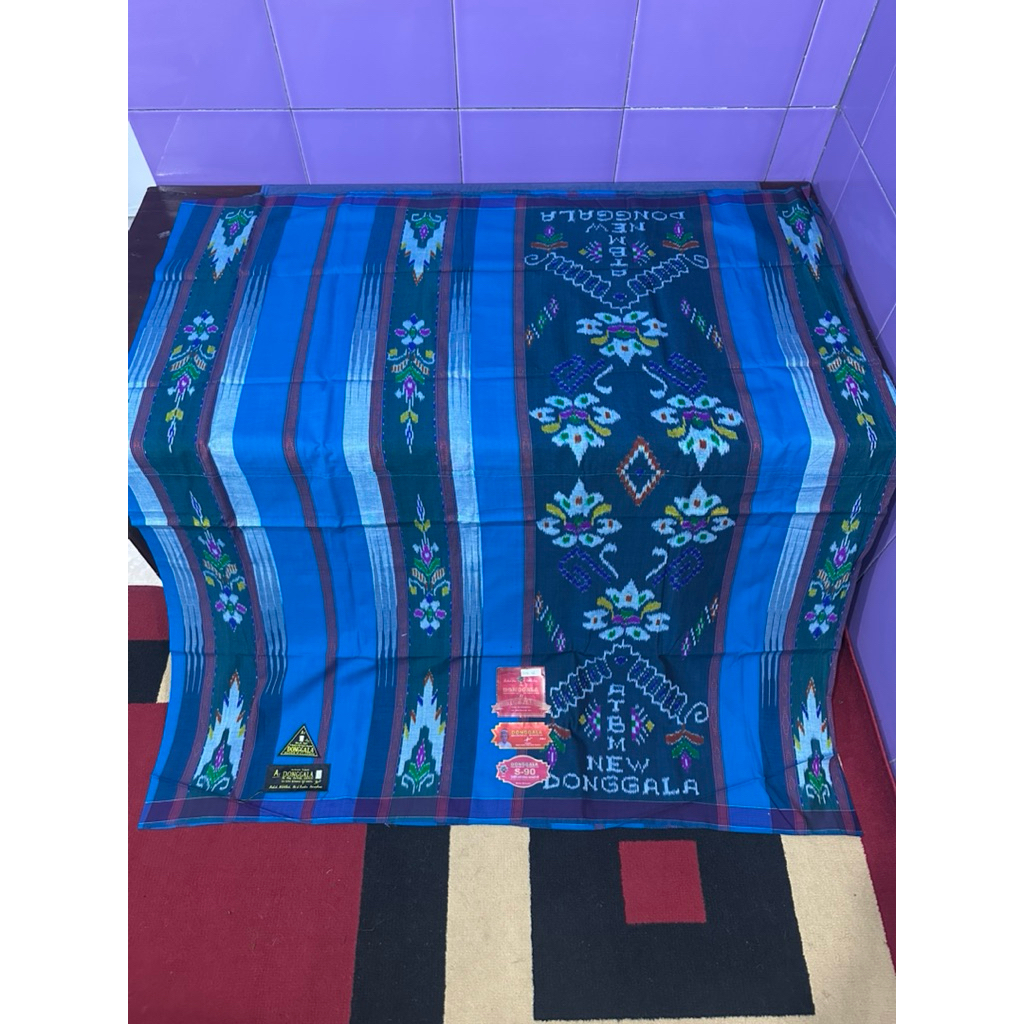 Sarung ATBM new DONGGALA sutra 50%.