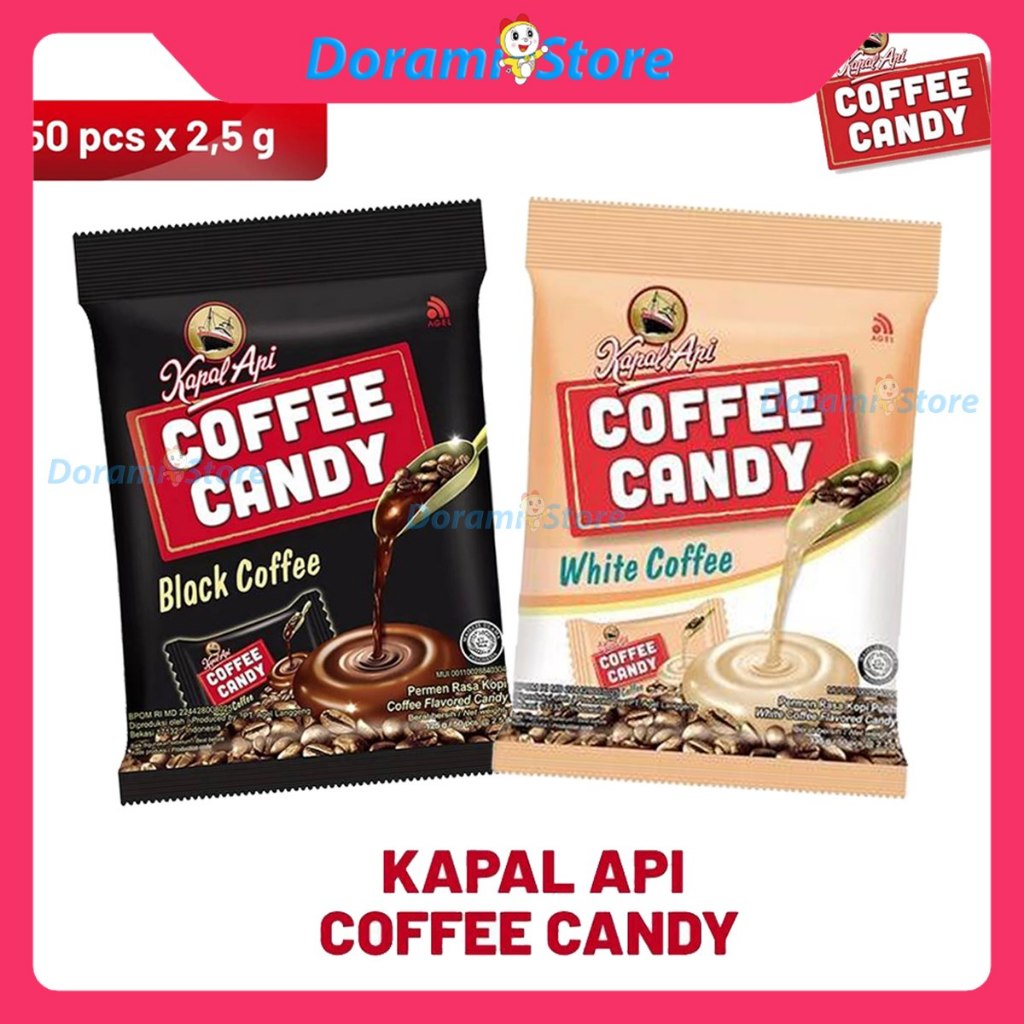 

Kapal Api Coffe Candy 125gr Isi 50pcs/ Permen Kopi