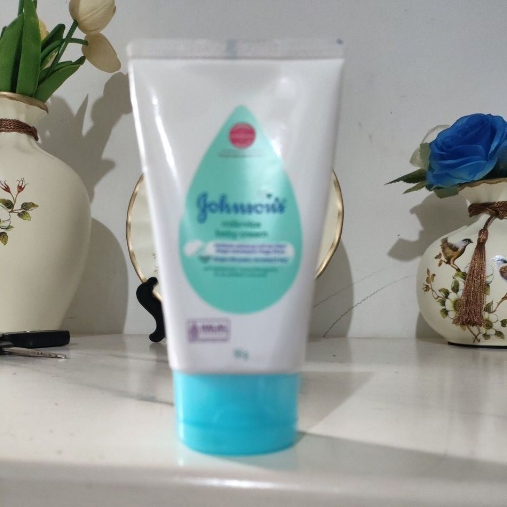 johnsons milk & rice baby cream 50 gr