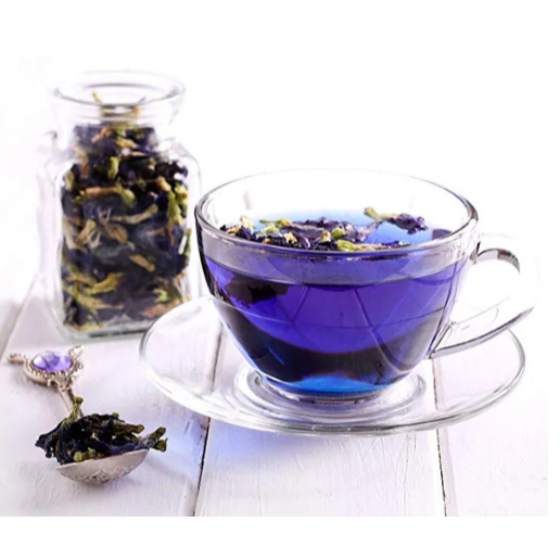 

[Tuah Jaku] Bunga Telang Kering - Butterfly Pea Flower Tea - Teh Biru Herbal 50 gram