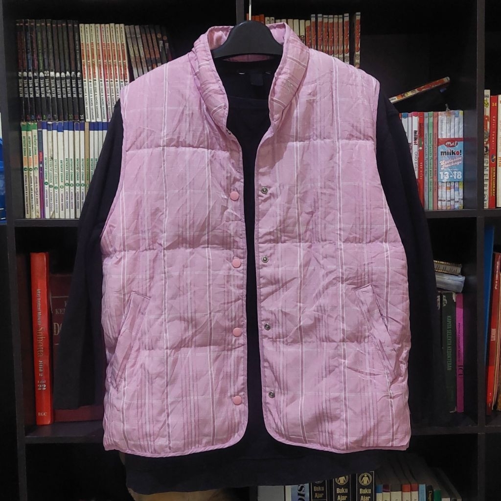 vintage balmain vest puffer jacket size fit Medium