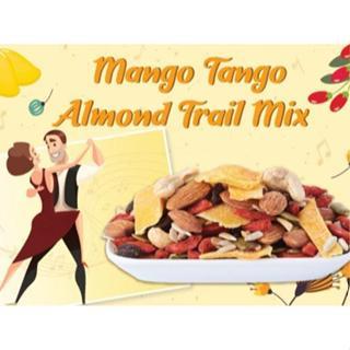 

500gr Mango Tango Almond Trail Mix (almond,mente,sunflower seed,gojiberry,dried mango,dark raisin,pumpkin seed)