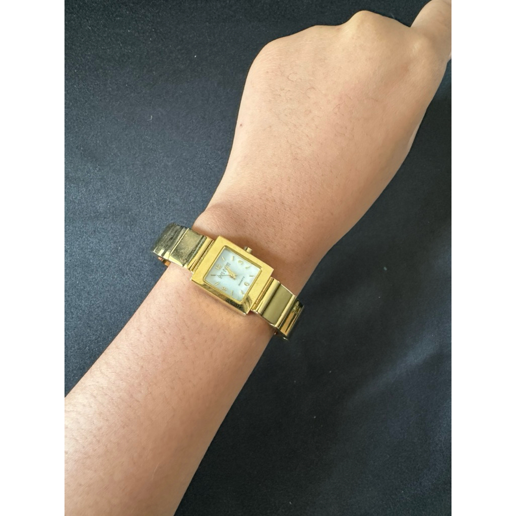 Joan Rivers Goldtone Bangle Watch