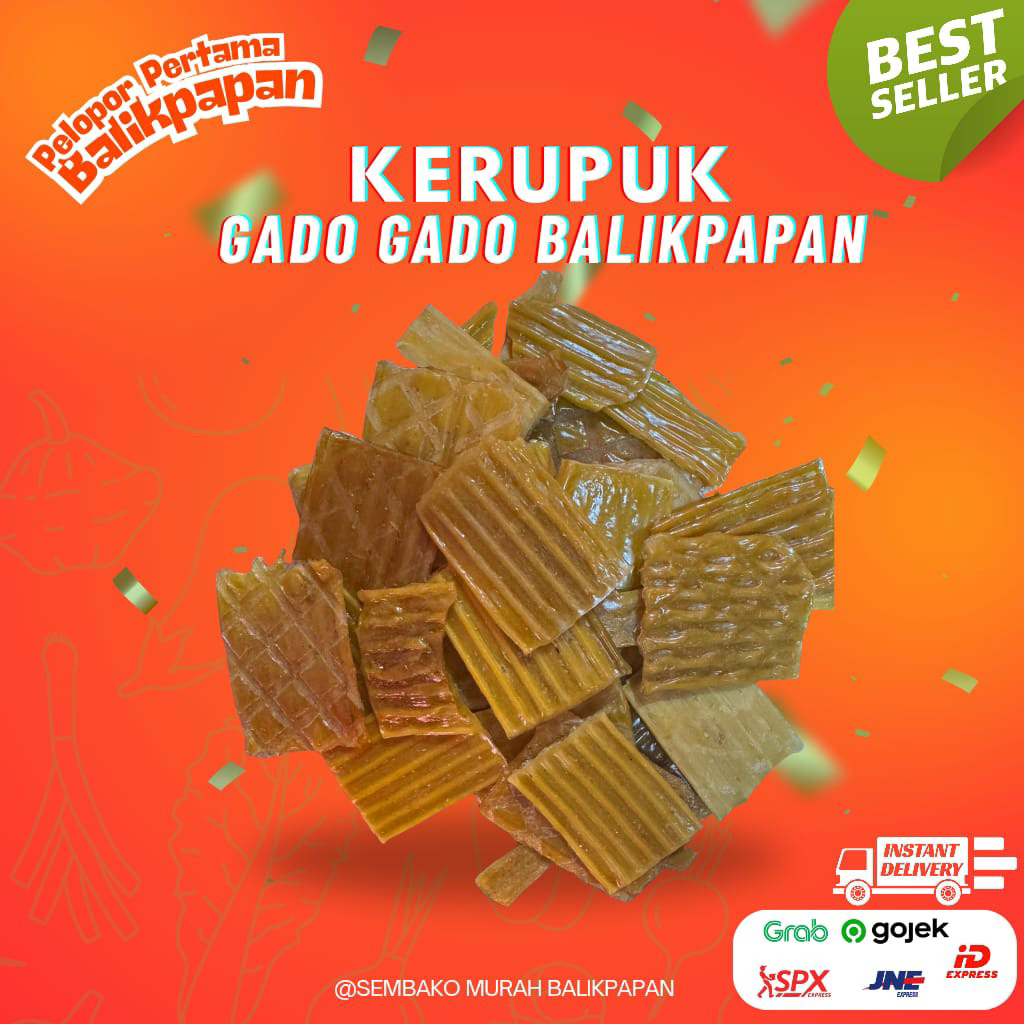 

kerupuk puli / kerupuk gado gado balikpapan 250 gr