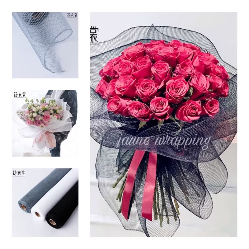 

[1ROLL] JLL Kertas Jaring Buket Bunga / Flower Wrapping Paper