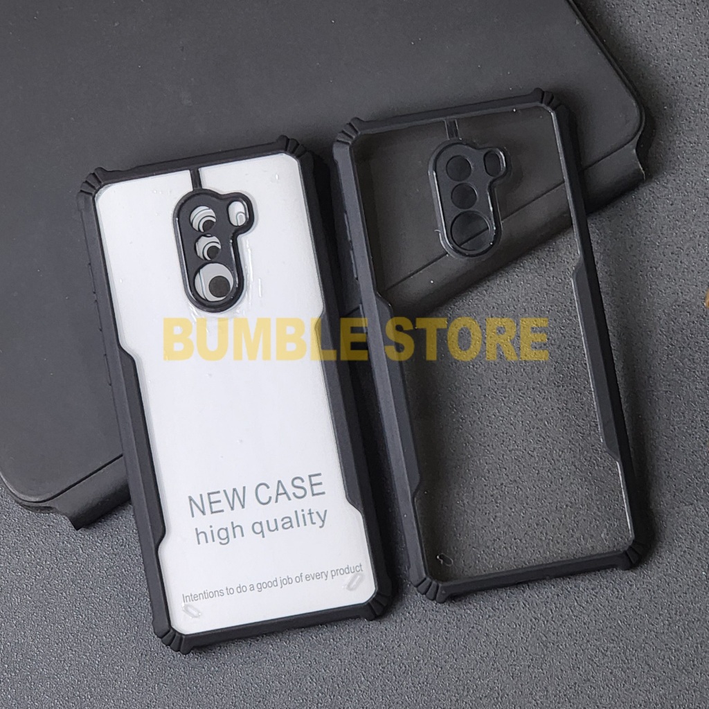 Case Poco F1 Poco F3 Poco F4 5G Poco F4 GT 5G Poco F5 Case Fusion Armor Shockproof Transparan Premiu